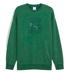 NWT MENS PUMA X TMNT RELAXED GRAPHIC CREW TR